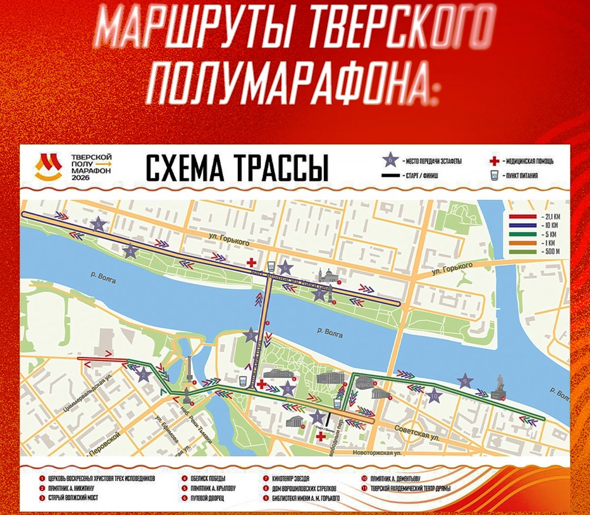 Директор Тверского полумарафона раскрывает карты: программа, цифры и главные сюрпризы забега 2026