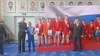 Самбисты из Твери завоевали серебро на международном турнире в Беларуси