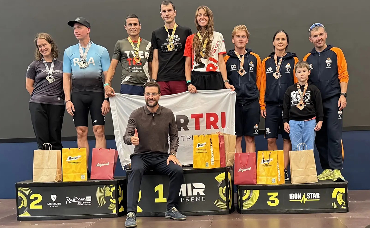 Триумф тверичан в Завидово: свои на пьедестале чемпионата области и фестиваля IRONSTAR