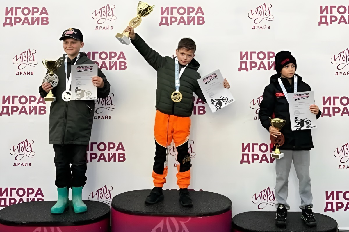 Юный гонщик из Твери стал победителем первенства Санкт-Петербурга