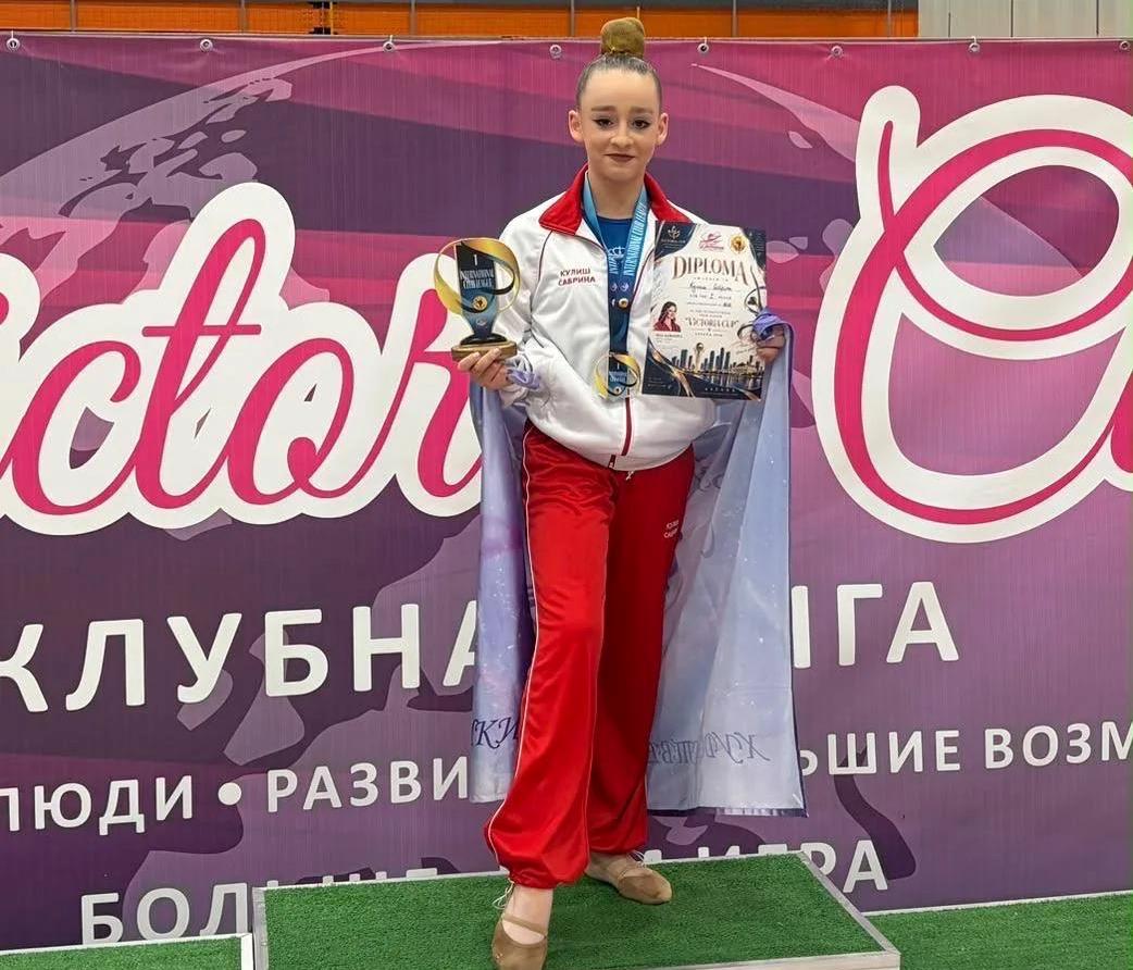 Тверские гимнастки покорили международный пьедестал почета